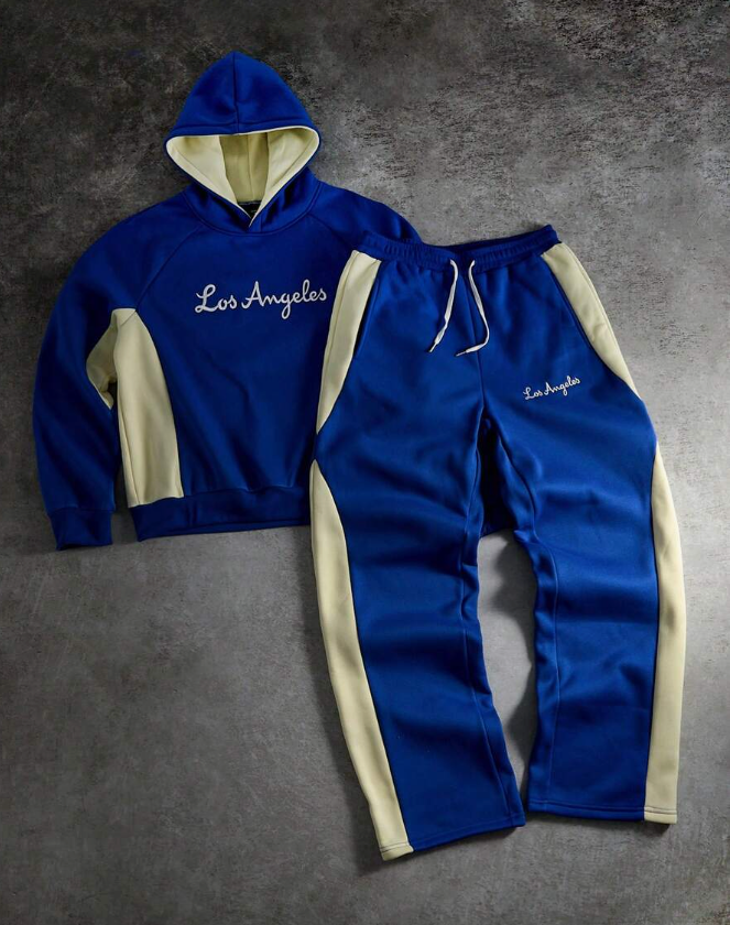 Black Blue Tracksuit