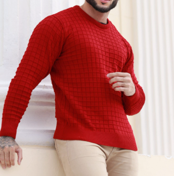 Black and red Sweater